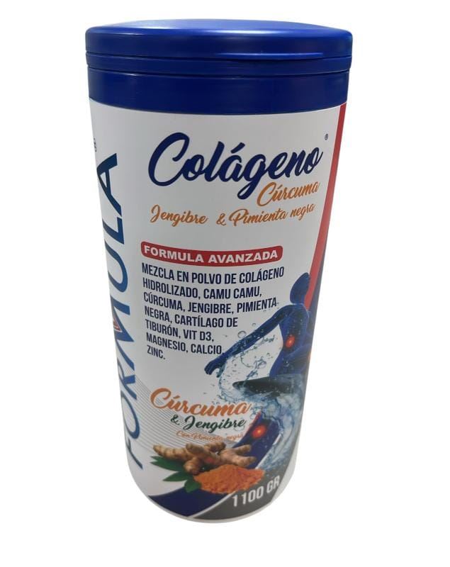 COLAGENO HIDROLIZADO DE FORMULA V, CURCUMA Y JENJIBRE